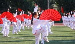 南门外小学太极扇视频,传承国粹，活力校园